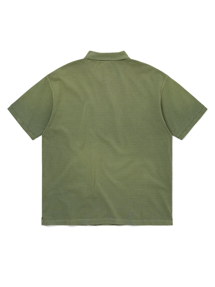 Washed Polo Shirt