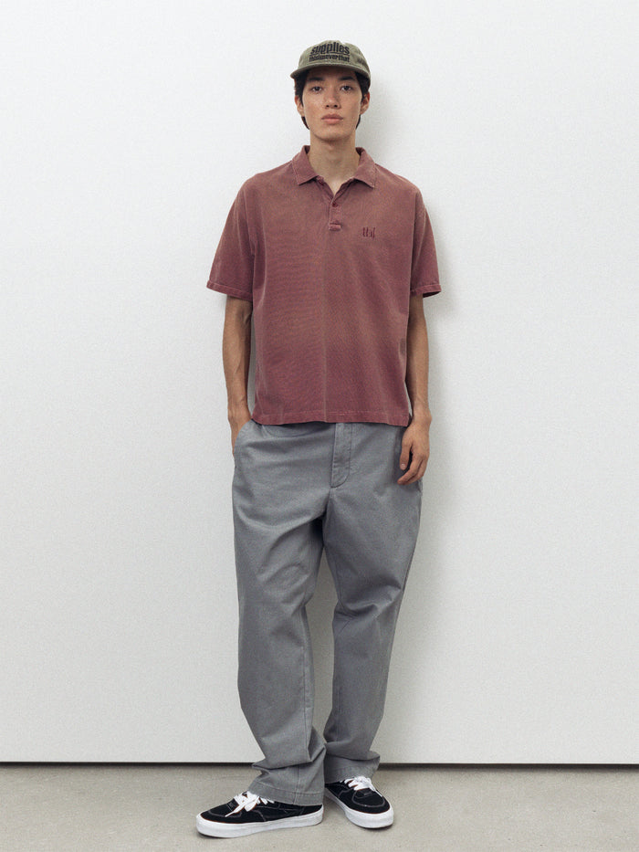 Washed Polo Shirt