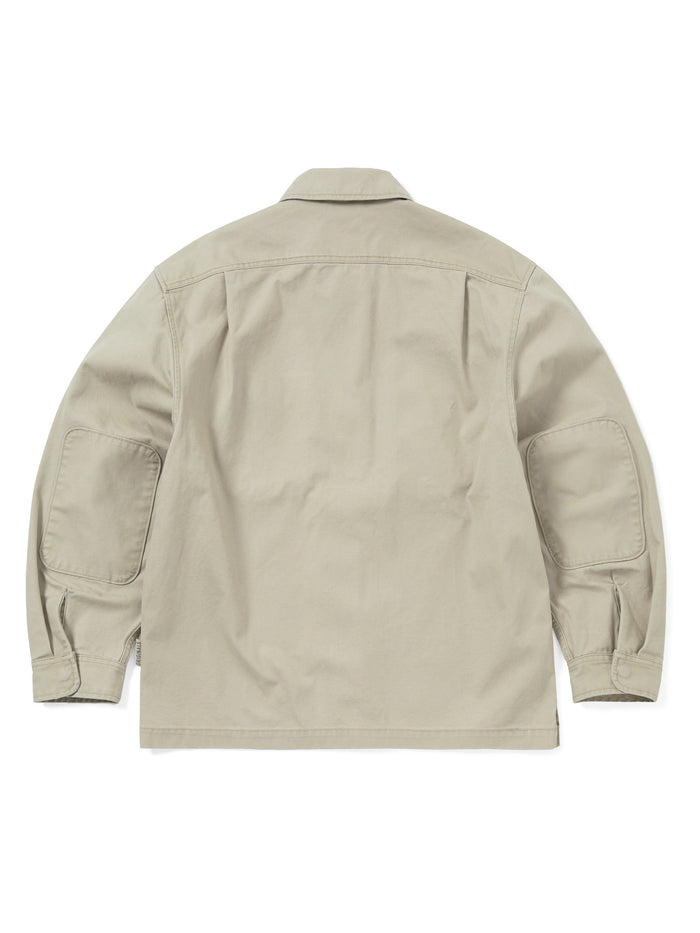 Washed Zip Shirt