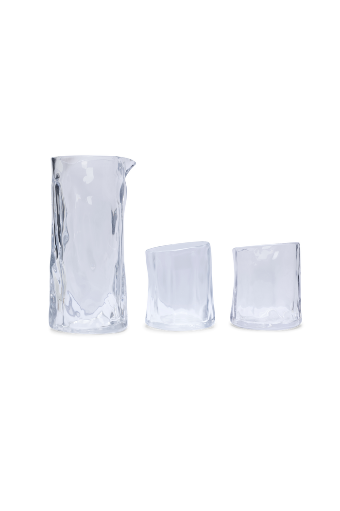 RAINS Water Carafe & Tumbler Set Transparent Objects