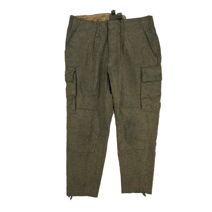 West German Wool Field Trousers - Medium - German Army Surplus - Combat Trousers