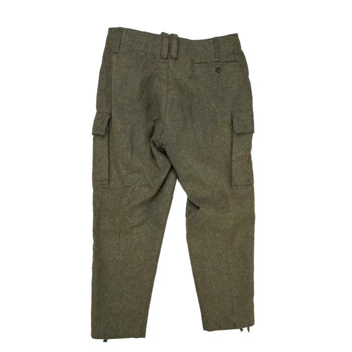 West German Wool Field Trousers - Medium - German Army Surplus - Combat Trousers