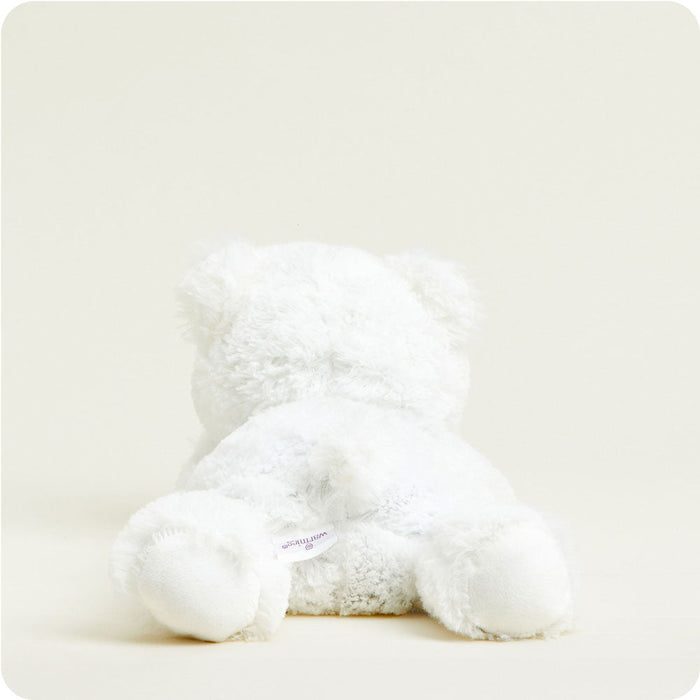 Microwavable White Bear Heating Pad Warmies