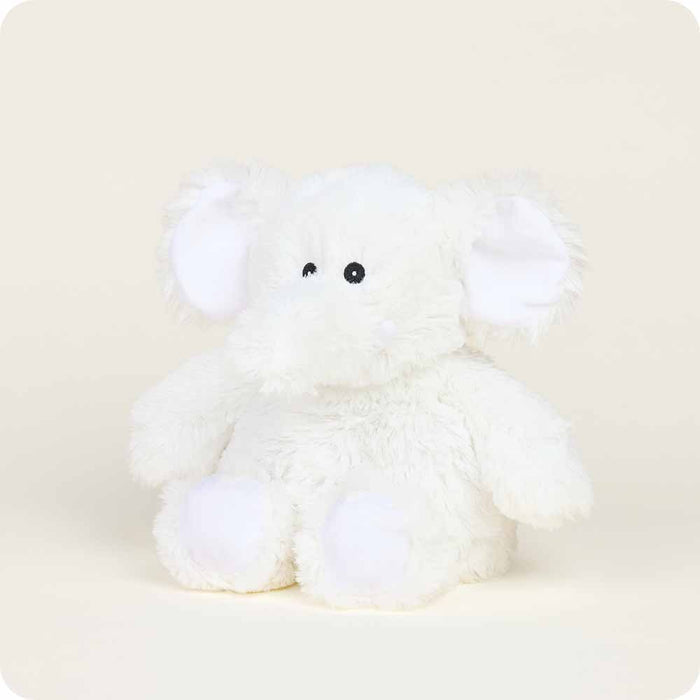 Microwavable White Elephant Heating Pad Warmies