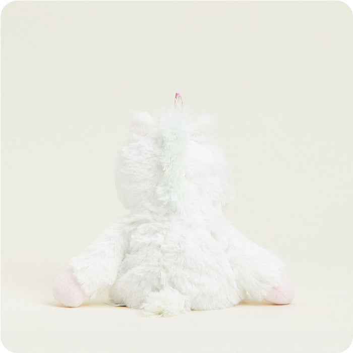Microwavable White Unicorn Heating Pad Warmies Junior