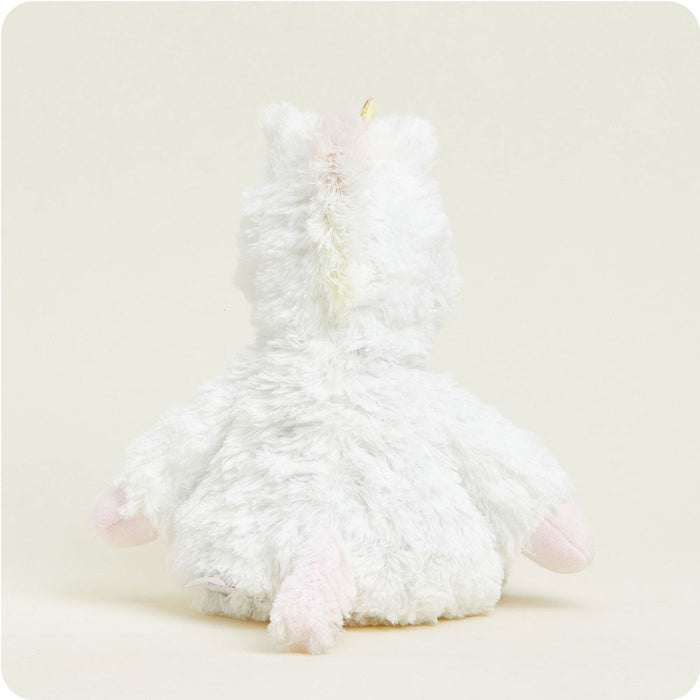 Microwavable White Unicorn Heating Pad Warmies