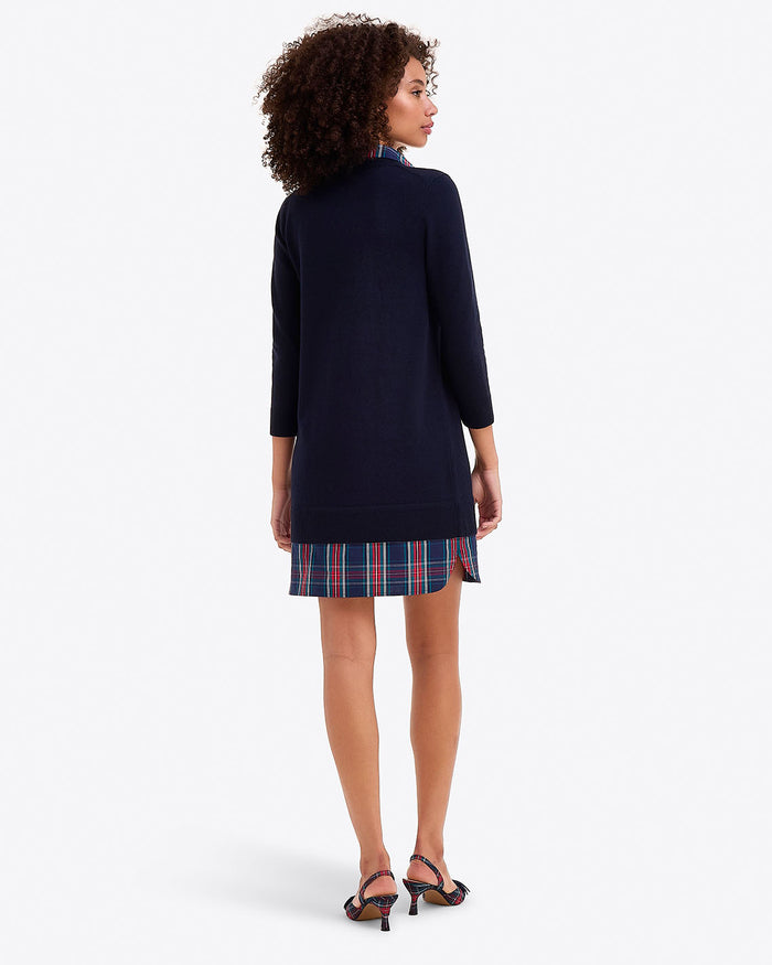 Wool and Cotton Combo Sweaterdress