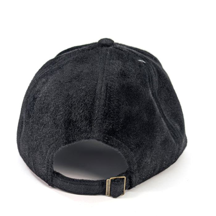 Wool Feel Cap - Black