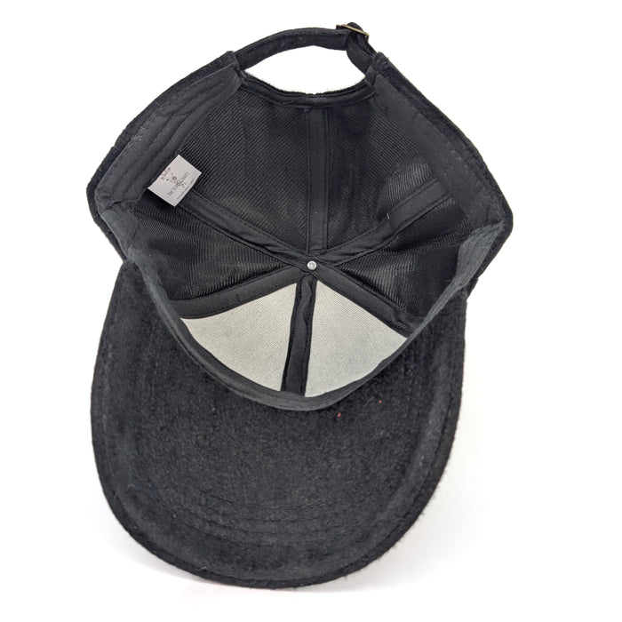 Wool Feel Cap - Black