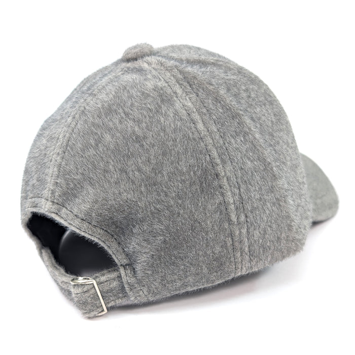 Wool Feel Cap - Dark Grey