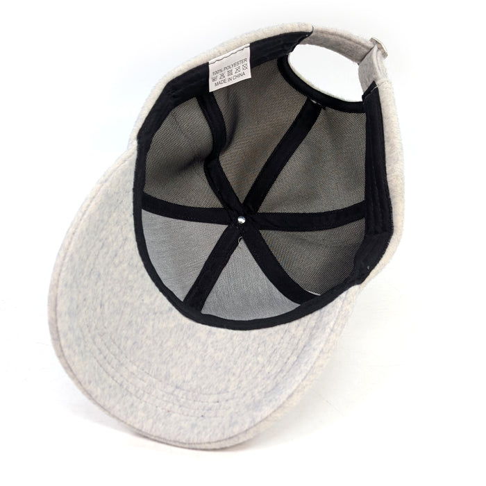 Wool Feel Cap - Light Grey