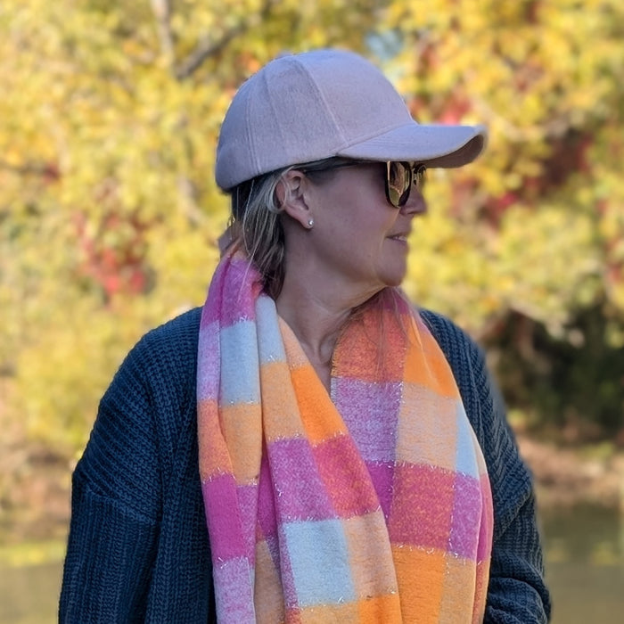 Wool Feel Cap - Pink