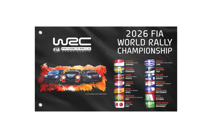 WRC 2026 Season Flag