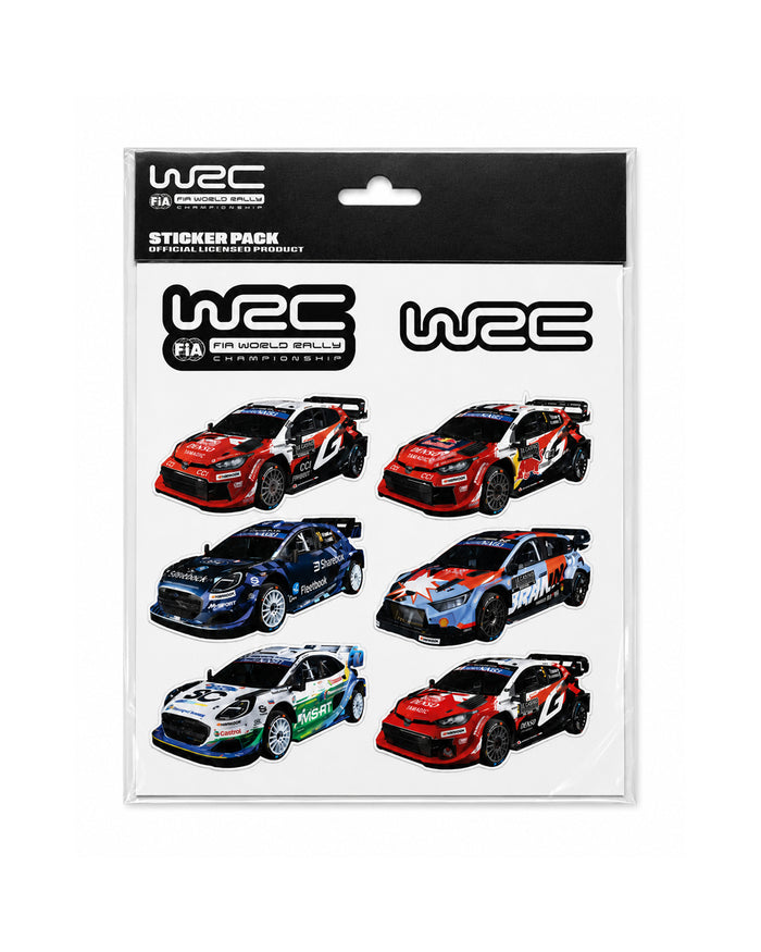 WRC Sticker Set
