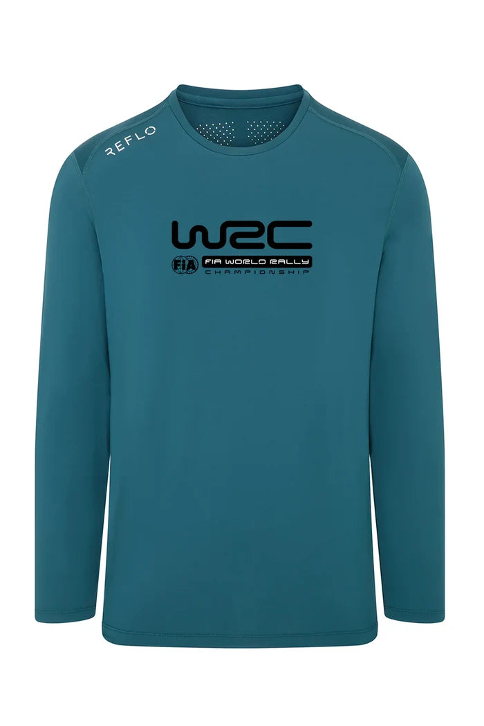 WRC x REFLO Long Sleeve Performance T-Shirt - Warm Green