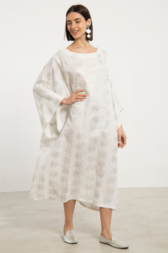 Yaman Cotton Voile Kaftan