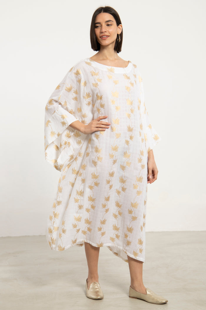 Yaman Cotton Voile Kaftan