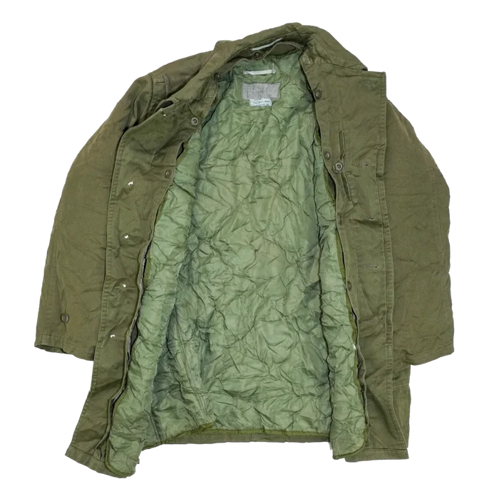Yugoslavian JNA Olive Parka with Liner - Large - Yugoslavian Army Surplus - Parkas